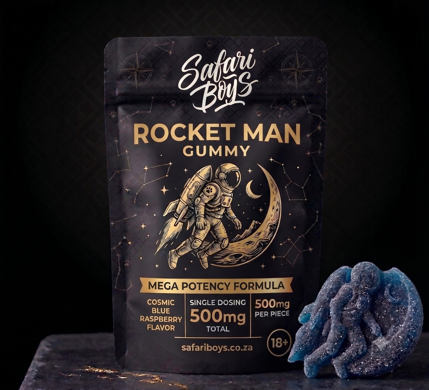 Rocket man 500mg Gummy
